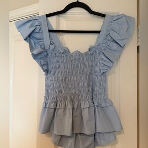 Sea New York blue top